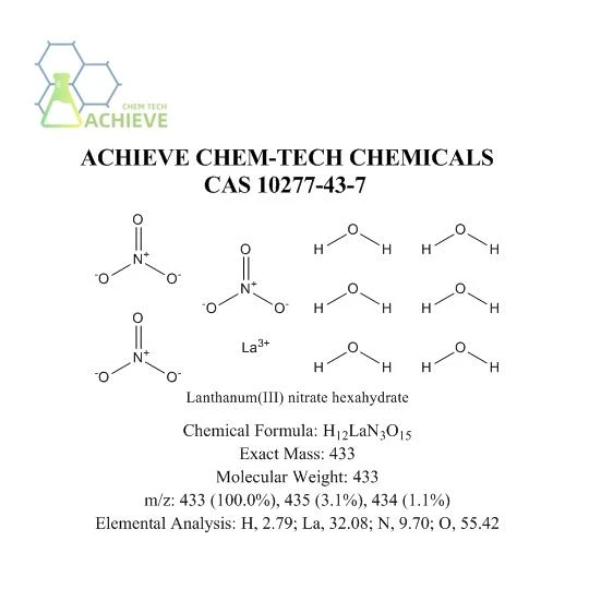 Lanthanum Nitrate Hexahydrate CAS 10277-43-7