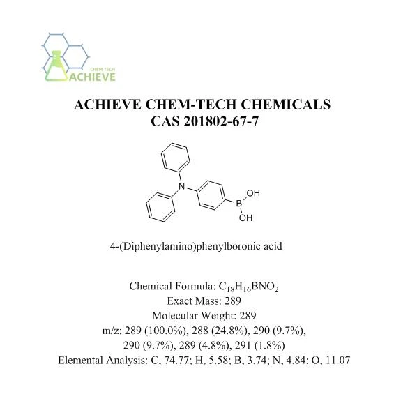 4-(Diphenylamino)phenylboronic Acid CAS 201802-67-7
