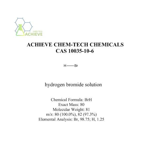 Soluzzjoni tal-bromur tal-idroġenu CAS 10035-10-6