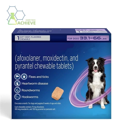 Breaking Cycles b'Afoxolaner u Milbemycin Oxime Chewable Tablets