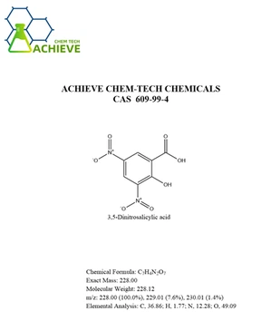 Aċidu 3,5-Dinitrosalicylic CAS 609-99-4